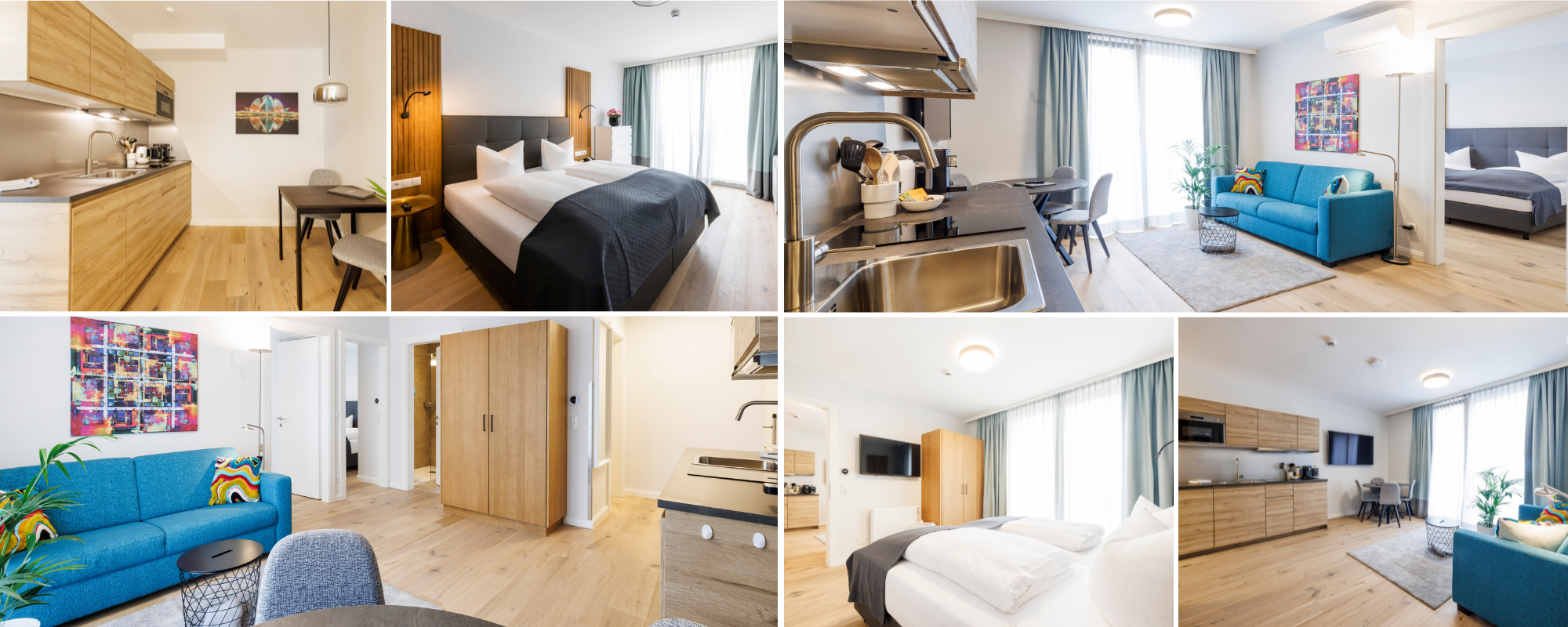 Moderne Komfort-Suiten